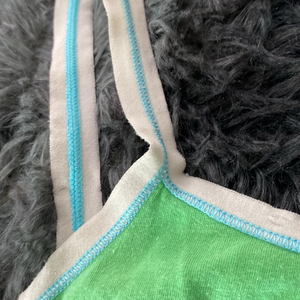“Glam Chick” Green sleepwear tank top - Picture 10 of 17